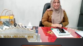 Kepala Dinas Kesehatan Kabupaten Pesawaran, Dr. Media Apriliana