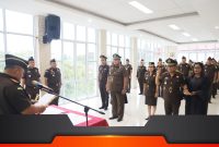 PENGAMBILAN Sumpah Jabatan dan Serah Terima Jabatan Struktural Eselon IV di Kejaksaan Negeri Dumai bertempat di 
Jl. Sultan Syarif Kasim No. 20 Kelurahan Buluh Kasap, Kecamatan Dumai Timur di Aula Kantor Kejaksaan Dumai. Kamis (16/01/2025) pada pukul 12.00 WIB.