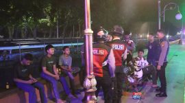 Fokus Cegah Aksi Premanisme, Polres Dumai Gelar Patroli Tim RAGA dan  Blue Light