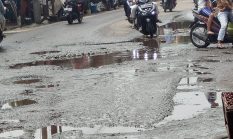 Ironi “Lumbung Energi”: Pasar Baru Tanjung Enim Terendam dan Berlubang