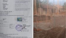 Kolase surat Wakaf dan pembangunan TK Mutiara Bunda di Desa Maja, Kecamatan Marga Punduh, Kabupaten Pesawaran